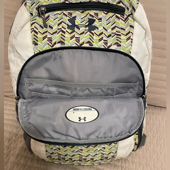 Green and Blue Under Armour Backpack - Picture 2 of 5